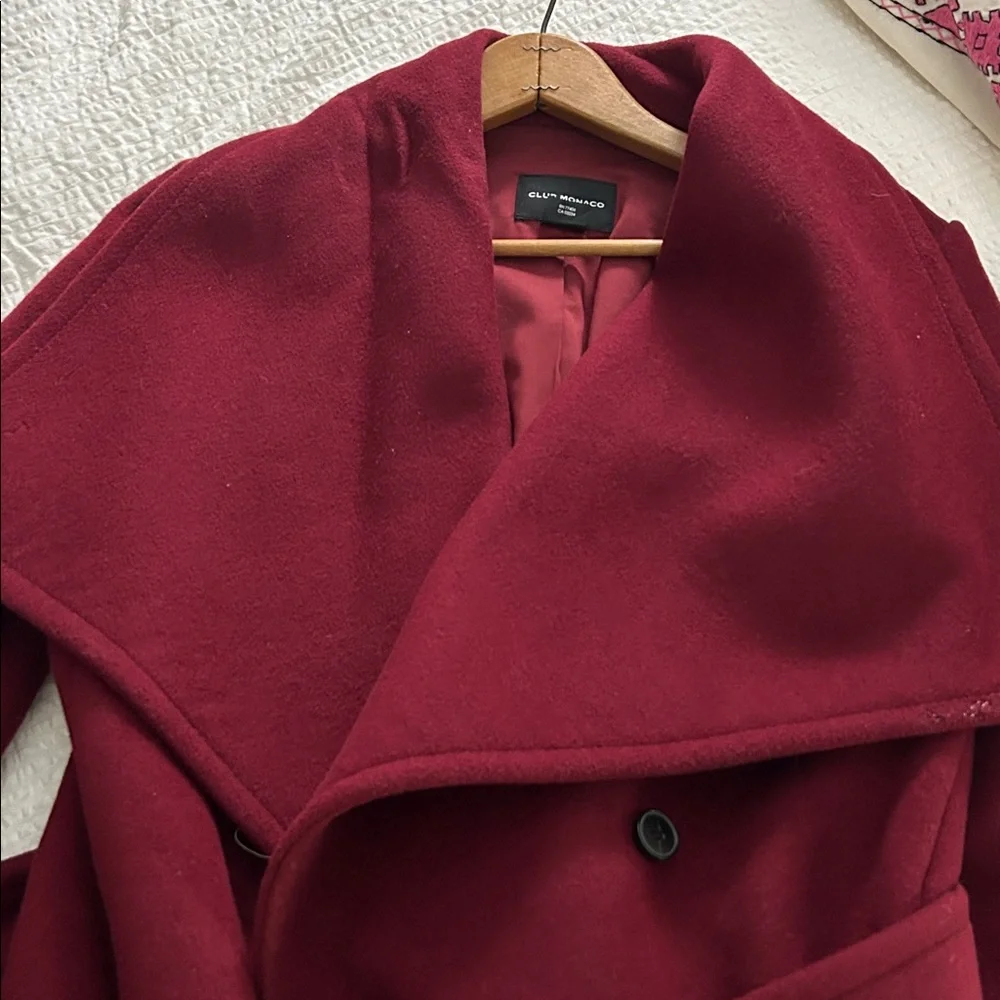 Club Monaco Wool Coat - Picture 2 of 9